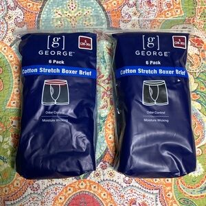 2-Packages of Men’s Boxer-Briefs Size S Brand Néw. Only $14 for both Packages